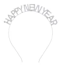 New Years Hoop New White