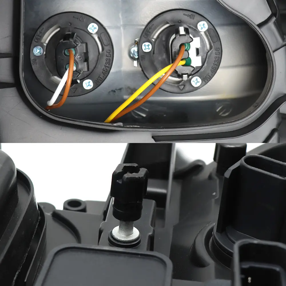 Headlight Assembly Compatible With Freightliner M2 2004-2013 Black Passenger Side