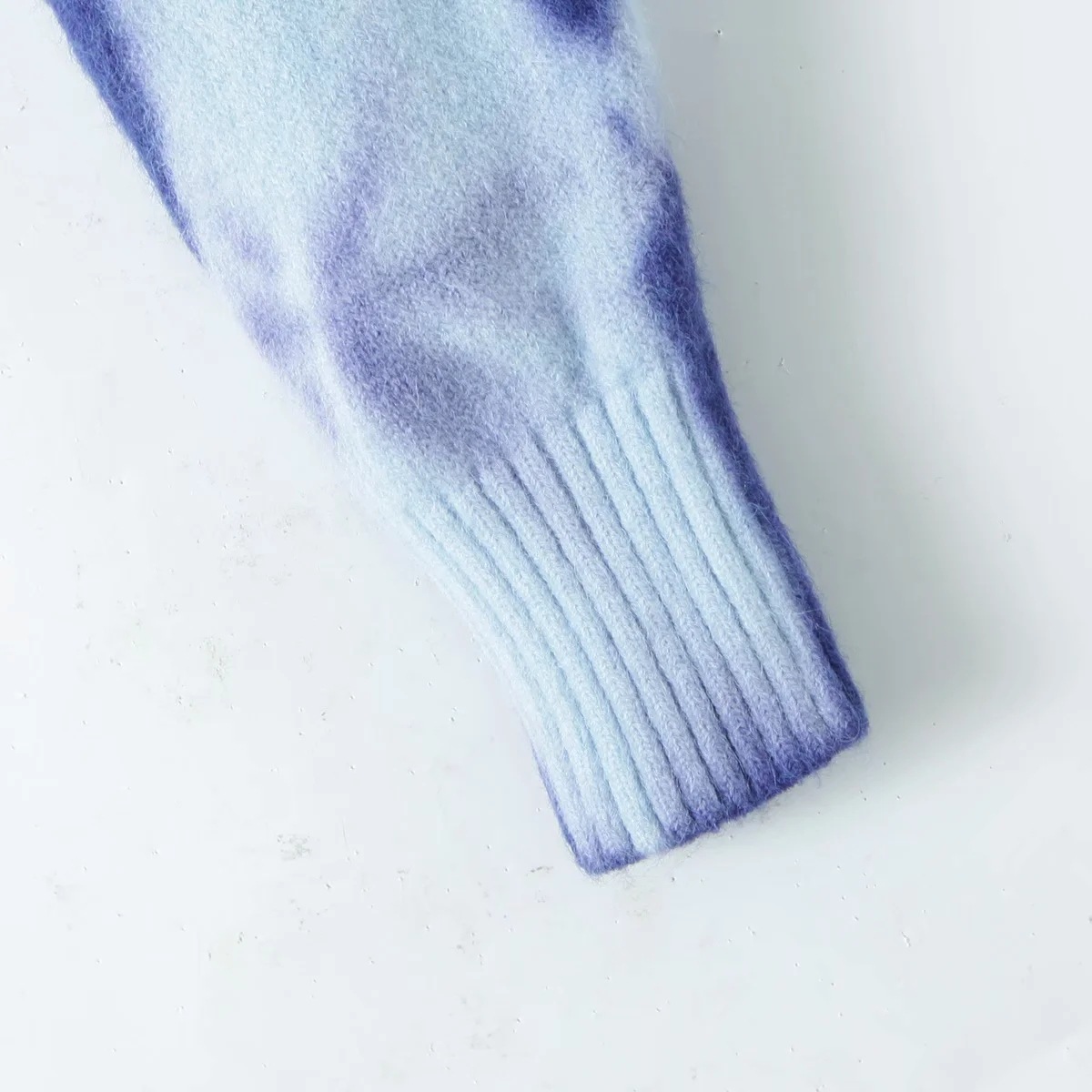 V Neck Trim Sweater Knit Woman's Style