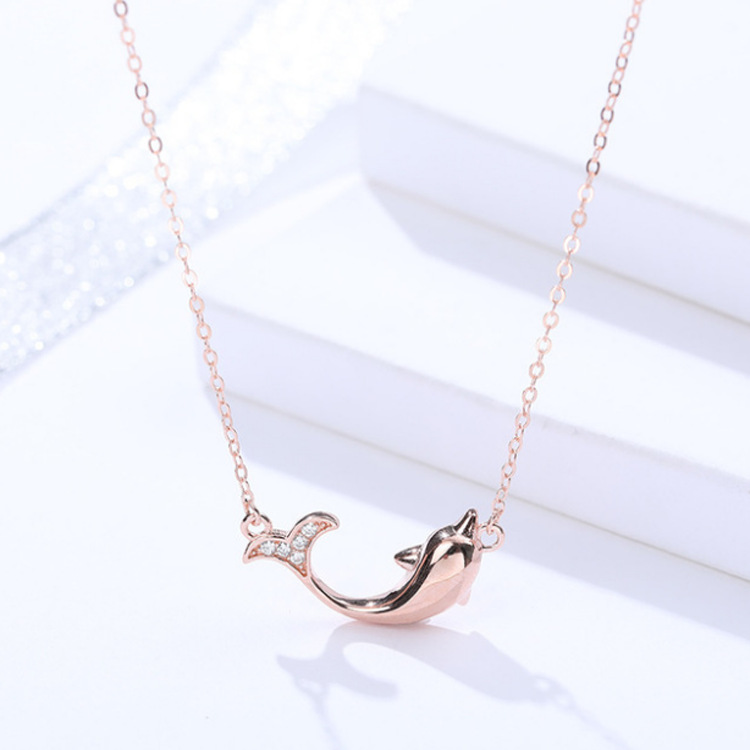 Yin Yusheng Has You Necklace Female Big Fish Begonia