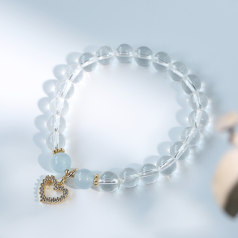 Title 1, Himalayan White Crystal Bracelet Female Amethys...