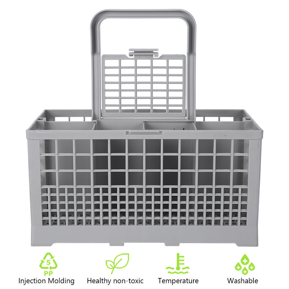 Dishlex Dishwasher Replacement Cutlery Basket Best Reinforced Base 240X140X120mm,The Color Shipped Is The Same As The Color In The Main Picture.
