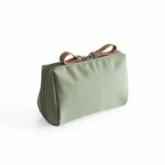 Clutch Portable Mini Travel Cosmetic Storage Bag - Green - View 1