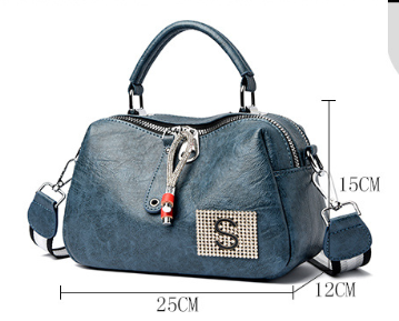 Title 1, Bolsa Feminina Retrô Crossbody de Ombro Estilo ...