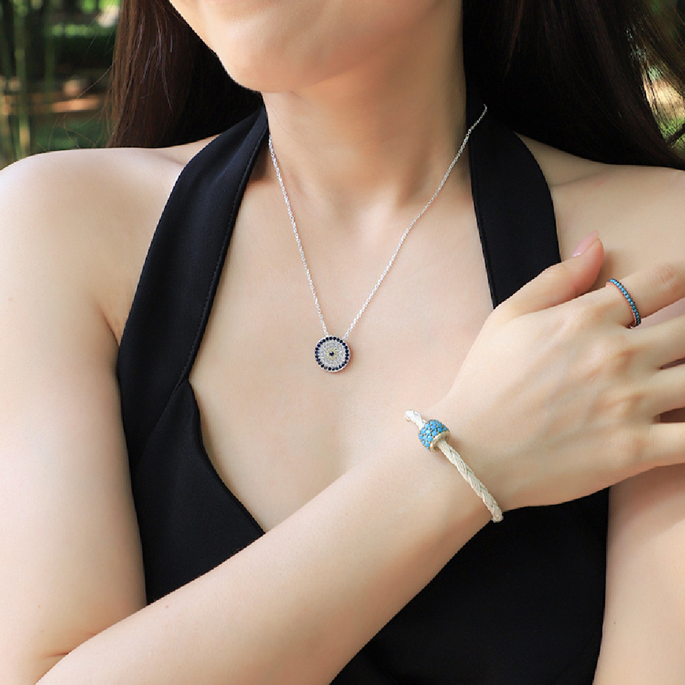 Women's Personalized Eye Collarbone Chain