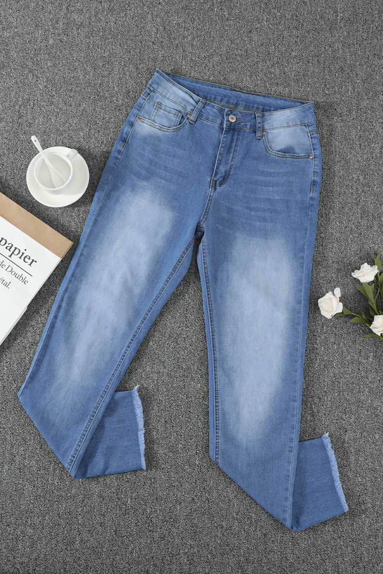 Title 8, European and American Washed Jeans for Women Co...