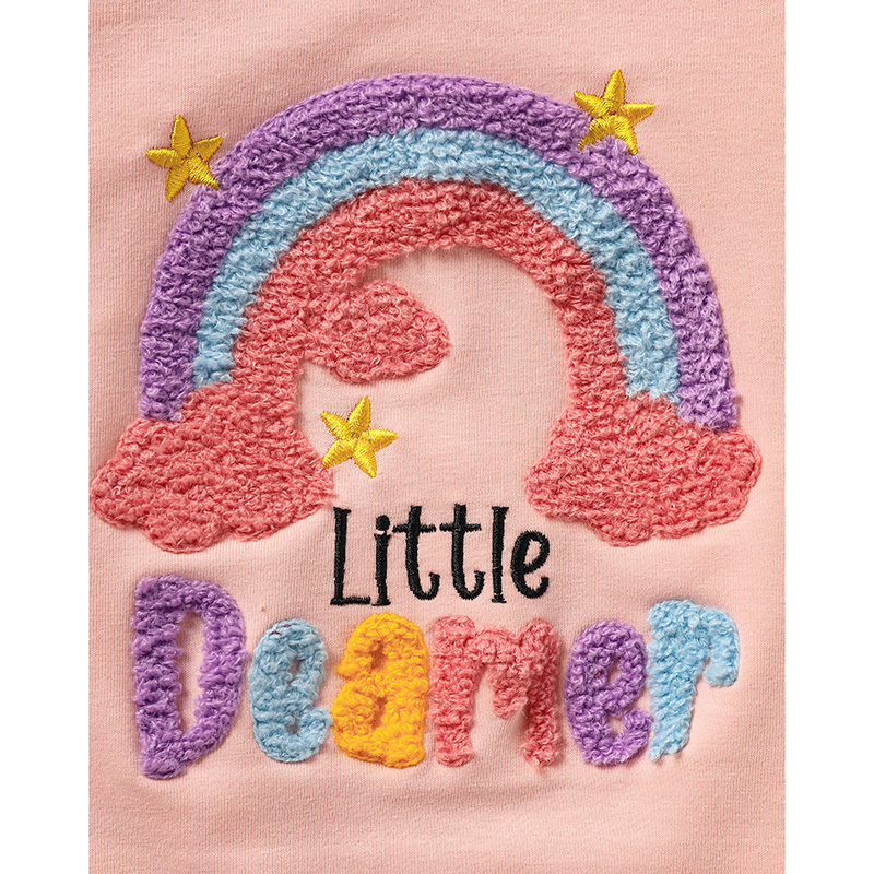 Baby Girls Rainbow Skirt Set Letters Embroidery Long Sleeve Sweatshirt Tops & Rainbow Tutu Skirt Outfits — foto 9