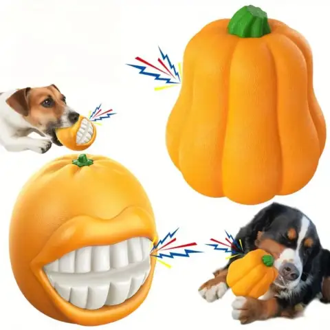 Pet Products New Sound Grinding Ball Dog Toothbrush Strange