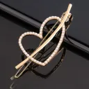 Big Peach Heart Frog Clip