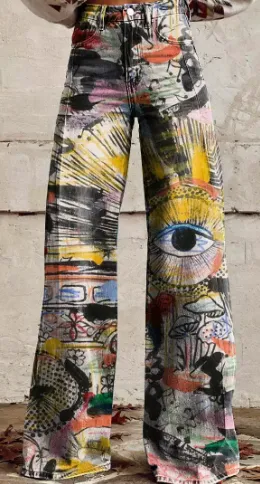 Women's Casual Pants Thin Imitation Jeans 1Style - Shop at LoveMi