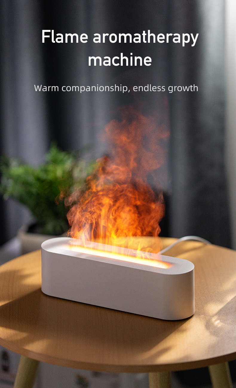 Title 10, Fireplace Flame Diffuser Aromatherapy Essential...