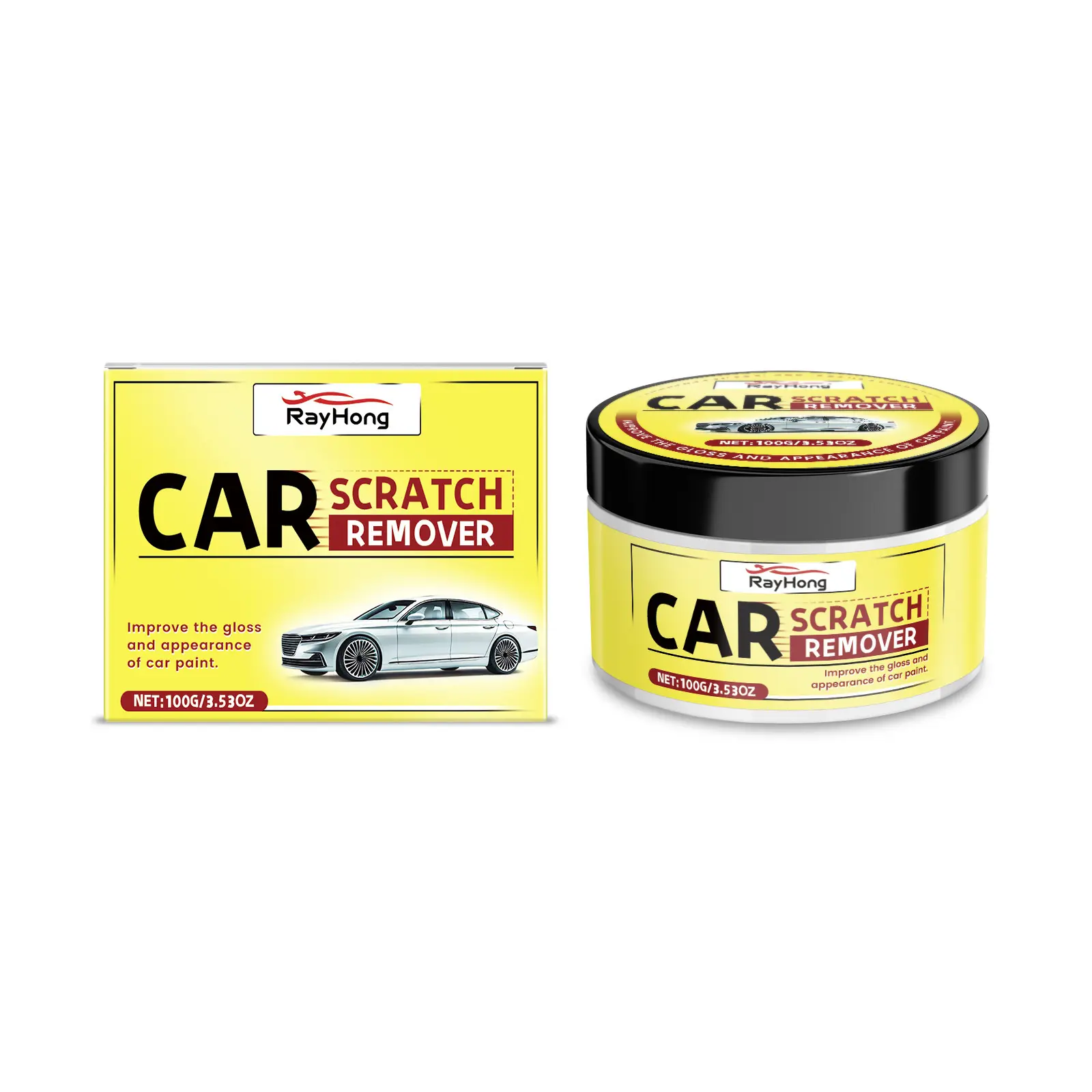 Rayhong Car Scratch Repair Wax, Paint