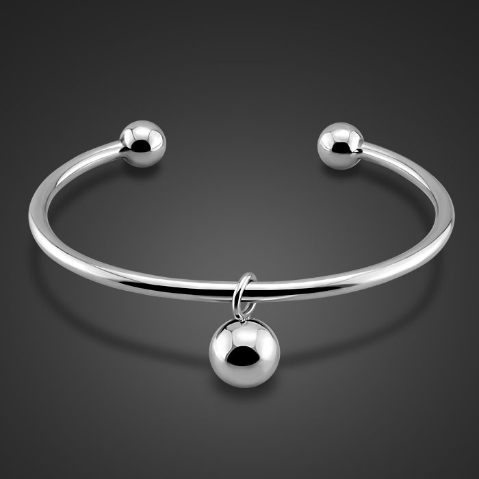 Title 1, Stylish And Simple Platinum Plated Bracelet For...