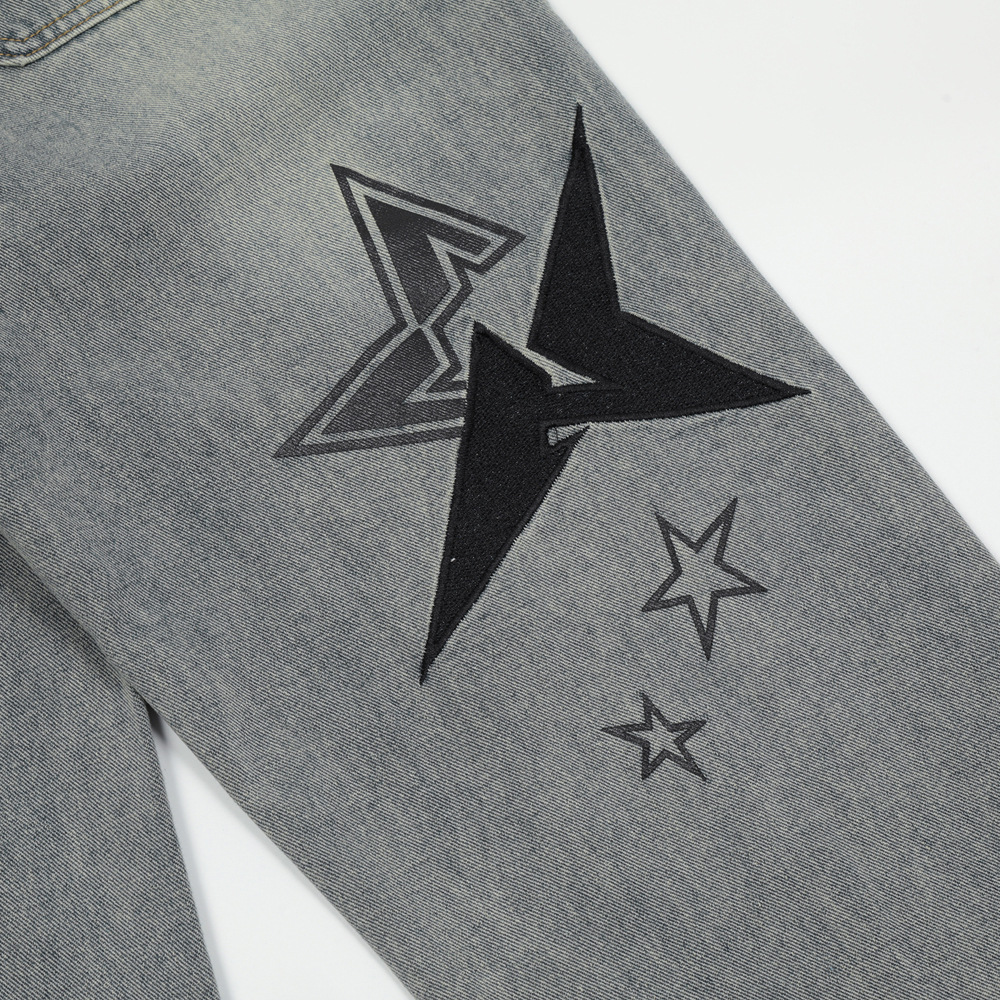 Men's And Women's Fashion Loose Washed Old Casual Pants