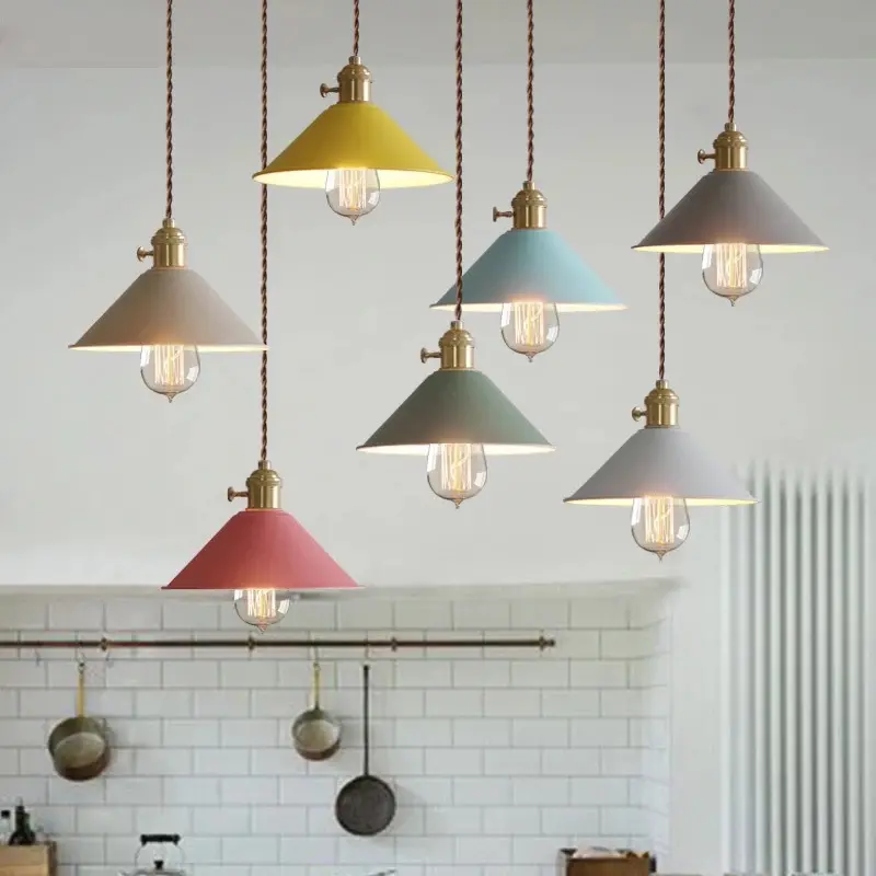 Nordic Macaron Twist Switch Dining Room Copper
