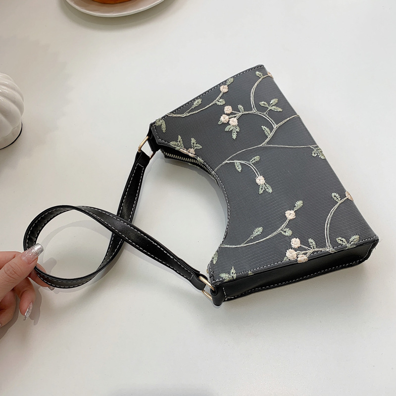 Transparent All-match Niche Lace Underarm Bag