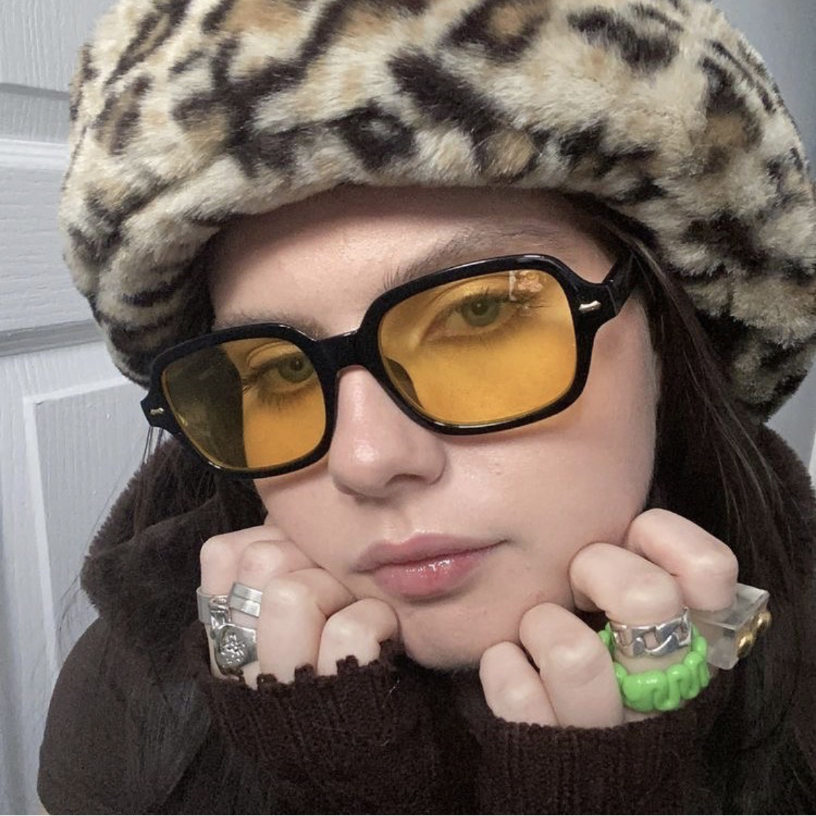 Trendy Personalized Sunglasses Wild Retro Trendy Sunglasses - Image 14