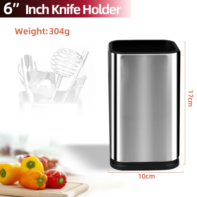 Drainable Knife Chopping Board Holder Size Chopper