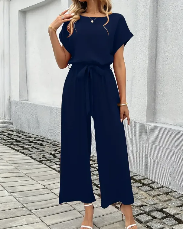 Elegant Solid Color Set Blue - Shop at LoveMi
