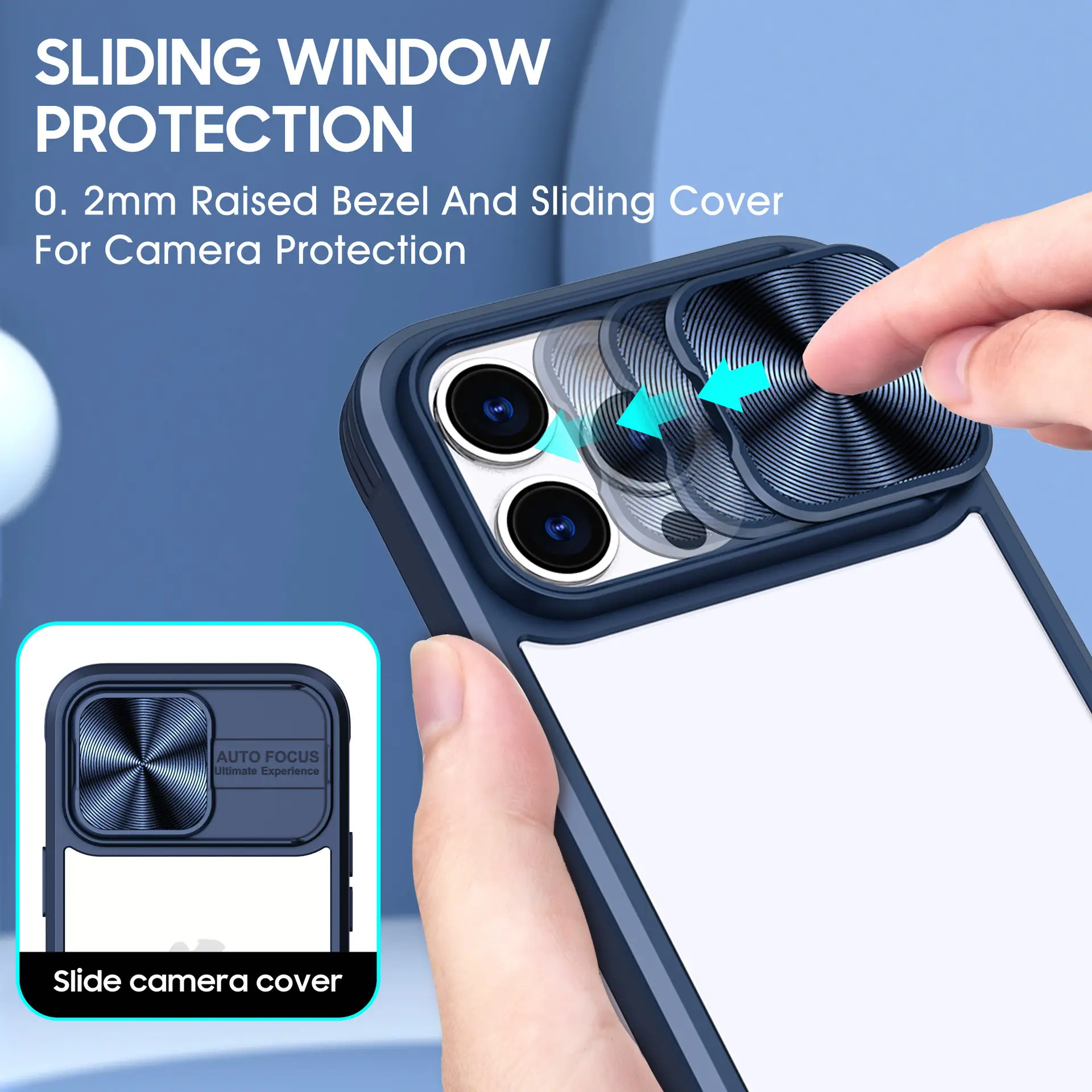 All-inclusive Camera Push Window Phone Case