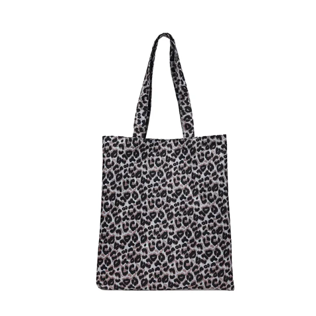 Fashion Creative Leopard Print Tote Bag Black - Shop at LoveMi