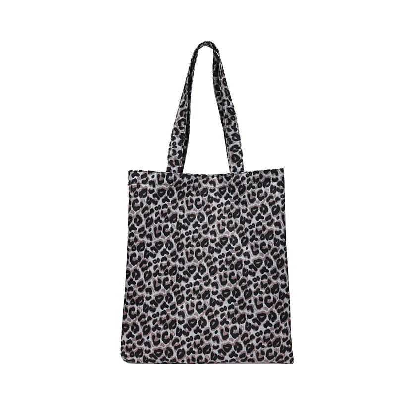 Fashion Creative Leopard Print Tote Bag - Black