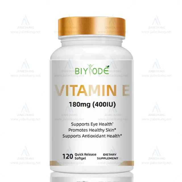 Manufacturer Vitamin E Softgel Capsules Health Care Supplement For Eye & Skin Support And Antioxidant Protection Customized - Shop at LoveMi