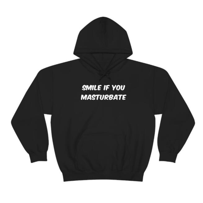 If You Masturbation Print European And American Hoodie
