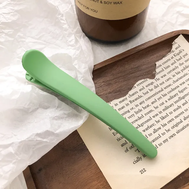 Large Hairpin Hairdresser Fixed Hair Clip Green - Shop at LoveMi