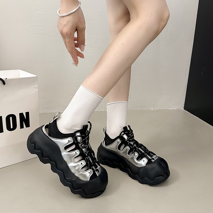 New Arrival Korean Street Style Platform Casual Beach Sandals For Women, Roman Shoes To Match Dresses