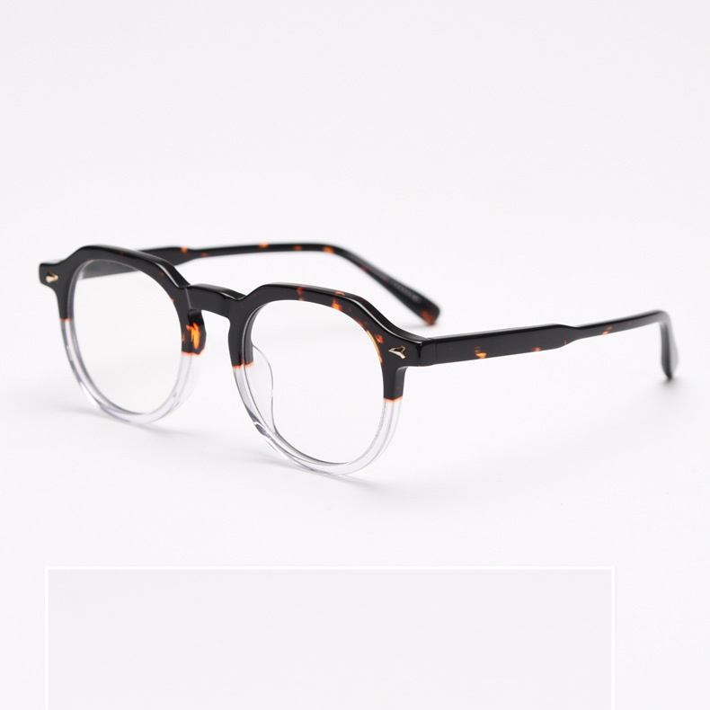 Title 9, Retro Handmade Plate Myopic Frames For Men And ...