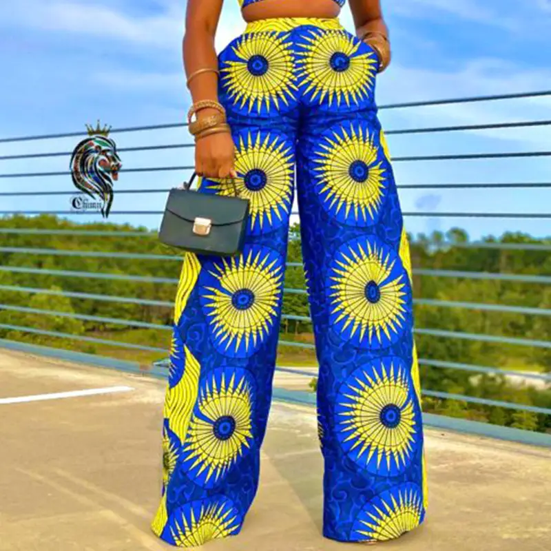 Printed Pocket Trousers Casual Track Pants