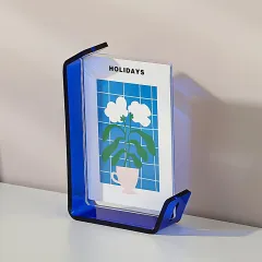 5x7 Inch Colourful Acrylic Photo Frame Box Creative Picture Holder Stylish Gradient Colour Collage Frame - Blue - View 1