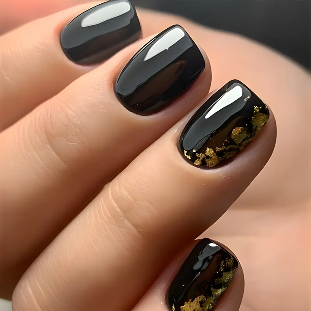 Of Short Square Acrylic Nail Stickers