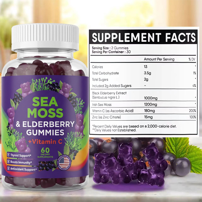 Jeleuri din mușchi de mare, jeleuri Skewberry cu vitamina C
