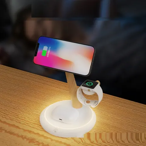 Magnetic Wireless Charger 4 in 1 Stand for Phone