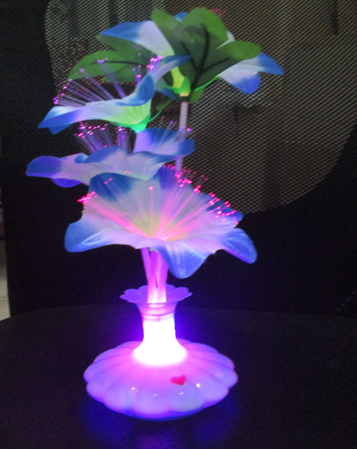 Title 5, Vase Fiber Optic Light Childrens Toy Colorful ...