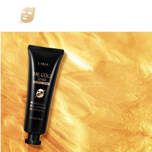 Gold Foil Snail Tear-Off Mask Hydrating | Elevated Statement