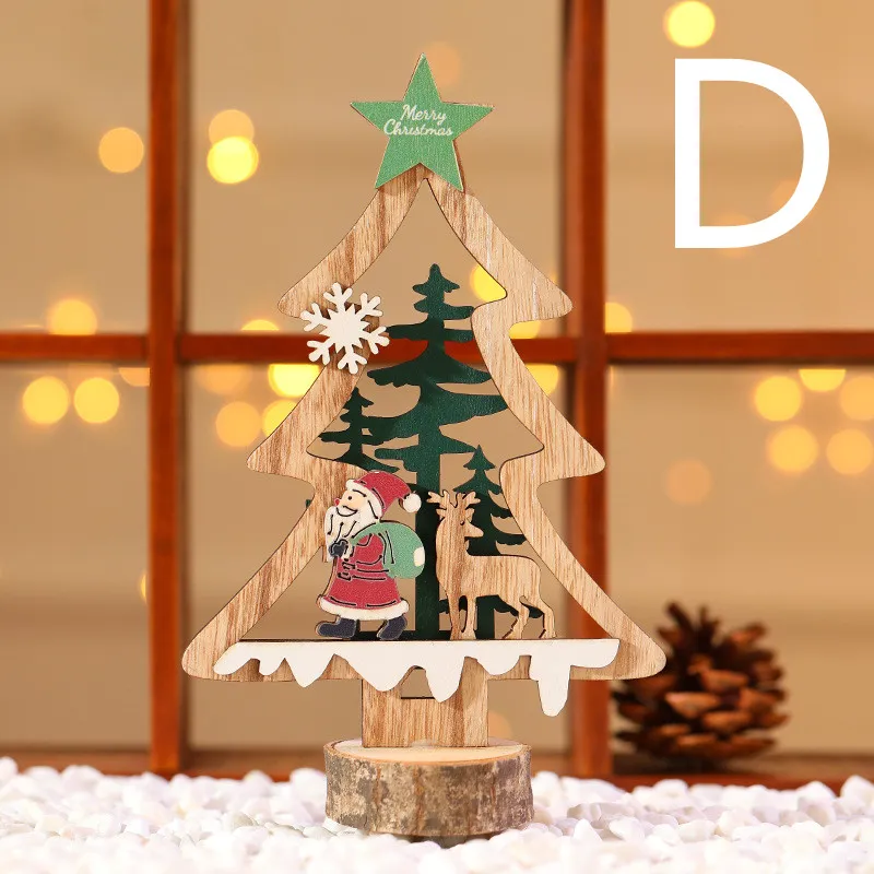 Christmas Day Wooden Bar Decoration Decorations – image 3