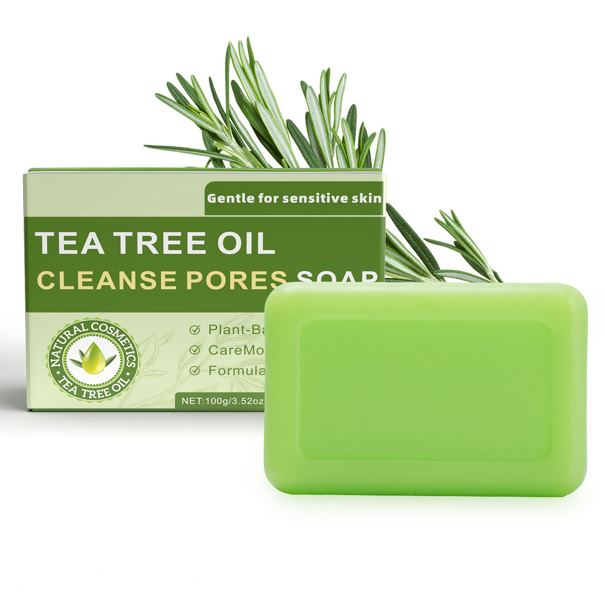 Rounded Corner Tea Tree Soap — foto 2