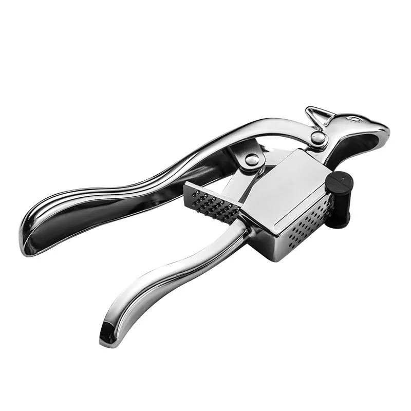 Home Kitchen Squirrel Manual Zinc Alloy Garlic Press - Squirrel Garlic Press