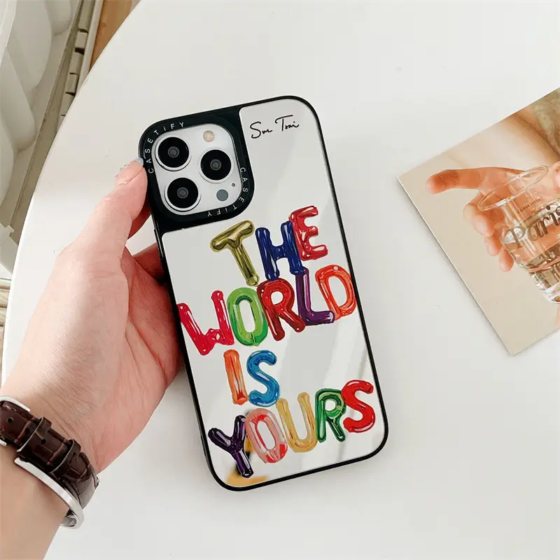 Graffiti Creative Love Butterfly Fall Prevention Phone Case