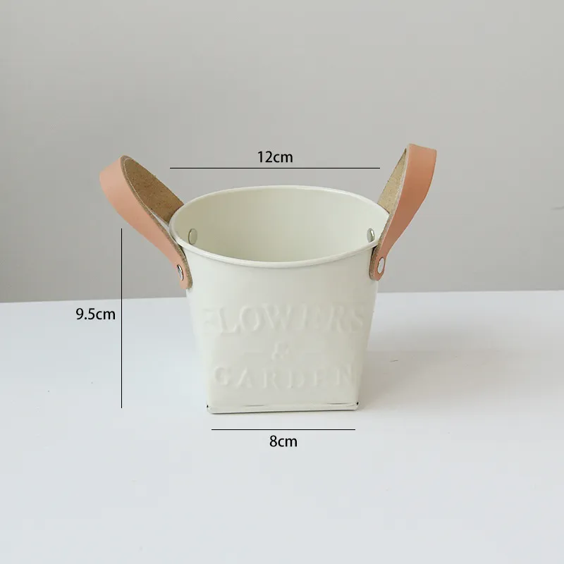 Home Garden Letter Metal Pots – image 10
