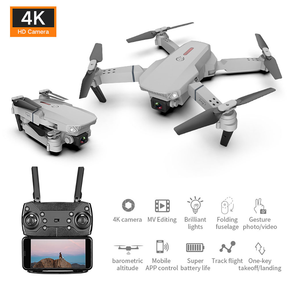 Title 3, Drone pieghevole WIFI con fotocamera 4K ad alto...