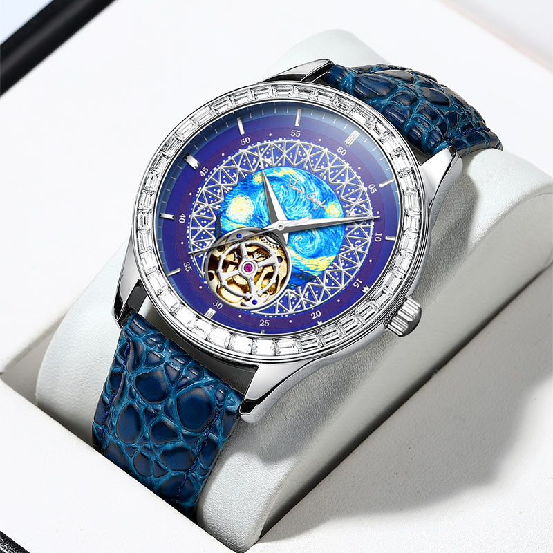 VAN GOGH Automatic Mechanical Men's Watch Artist Compass Series 3