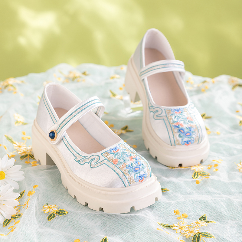 Embroidered Mary Jane Flats, picture 5 of 5