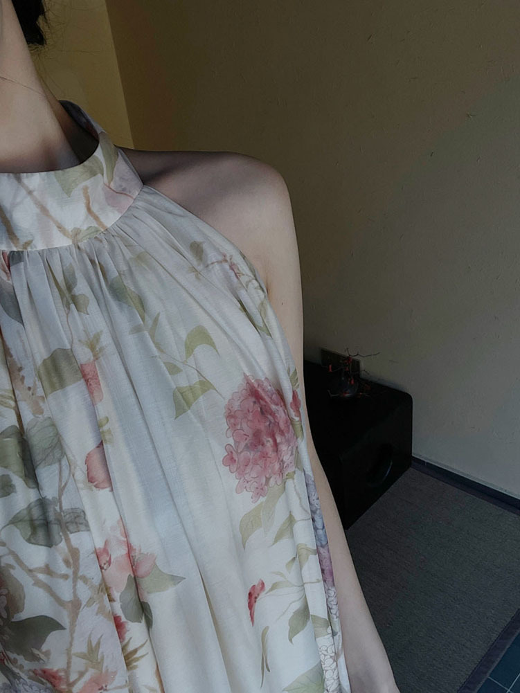 Print One-Step Maxi Dress, picture 5 of 5