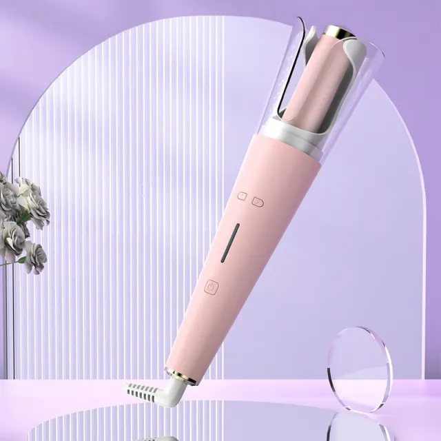 Automatic Curling Stick For Lazy Curling Artifact Pink - Shop at LoveMi