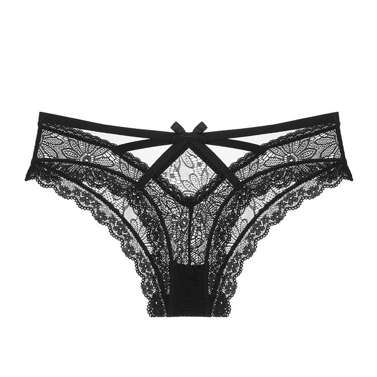 Women's Bow Lace Low Waist Briefs - Image 7