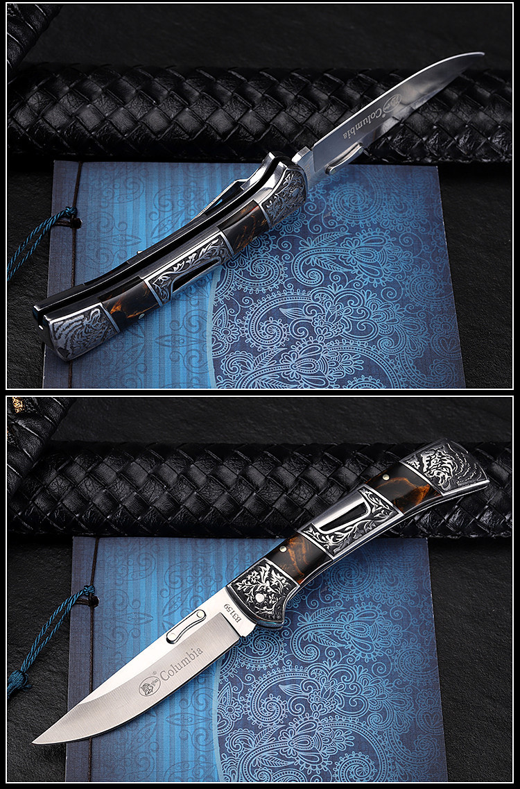 Folding Knife Outdoor Saber Field Survival Portable Knife